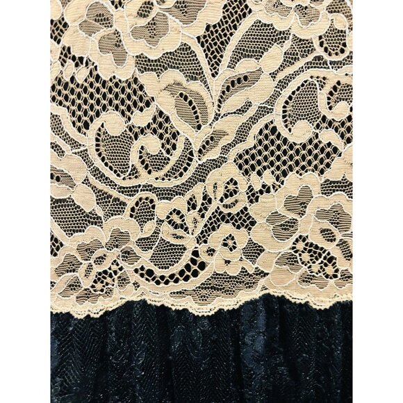 Sandro Paris Womens Long-Sleeve Dress Sz 1 (US Small) Lace Metallic MSRP $545 - Picture 8 of 16